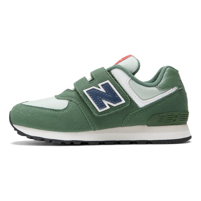 Baskets Scratchs 574 | Vert foncé