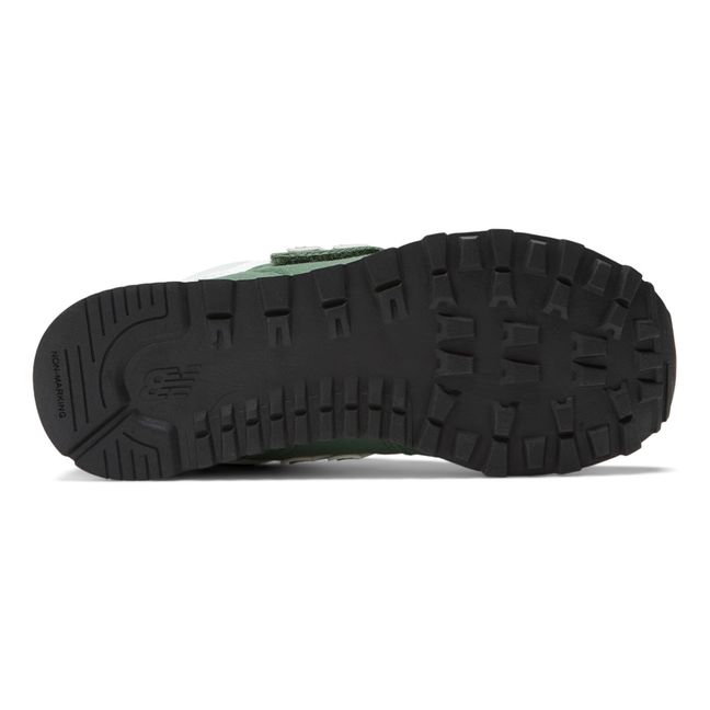 Baskets Scratchs 574 | Vert foncé