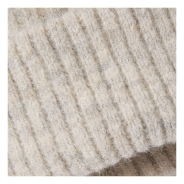 Berretto East in lana e alpaca | Ecru chiné- Immagine del prodotto n°1