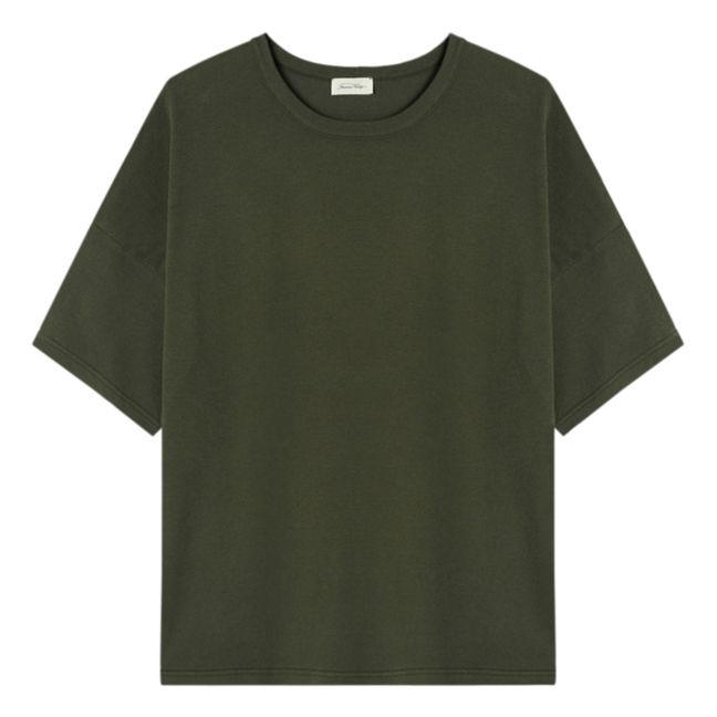 Ypawood T-shirt | Marled khaki