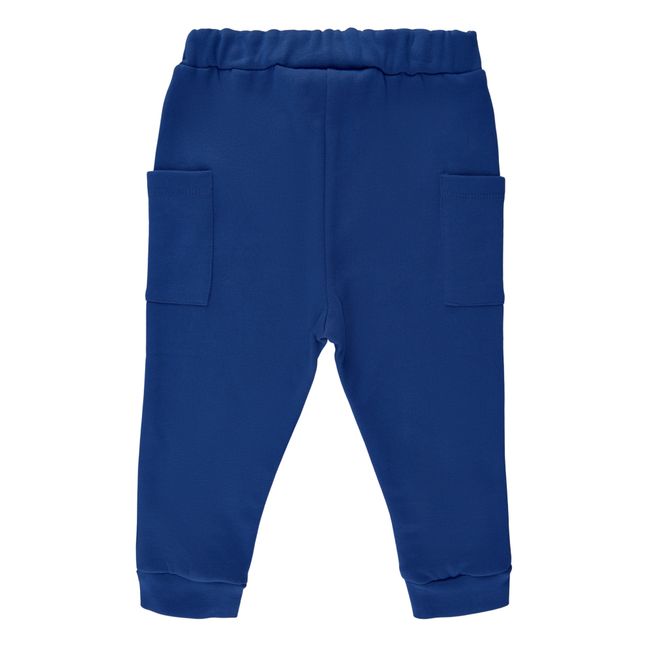 Pantaloni Jogger in cotone bio | Blu