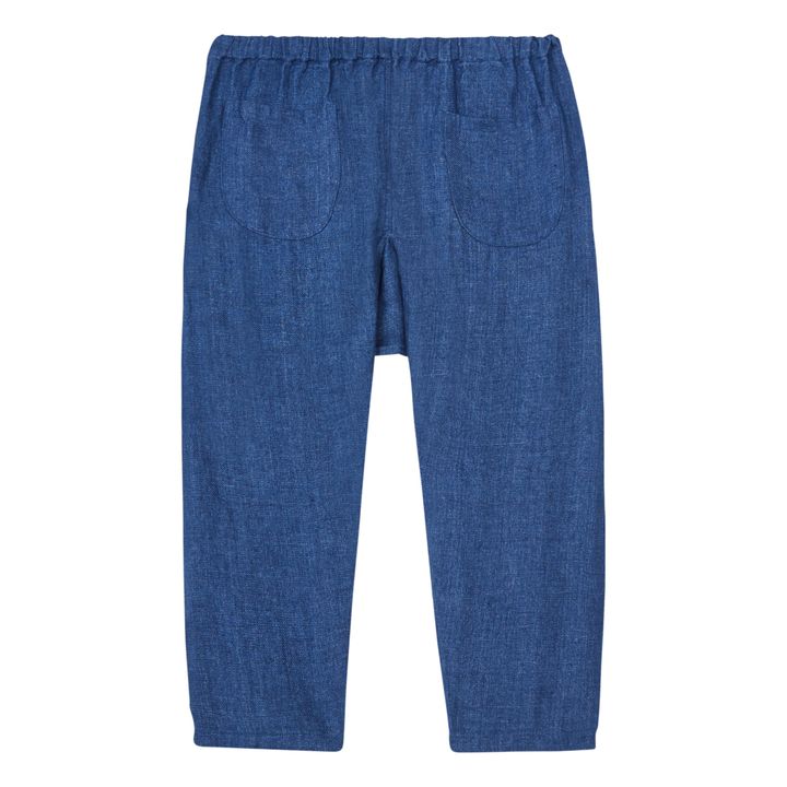 Otto Linen Harem Pants | Blue