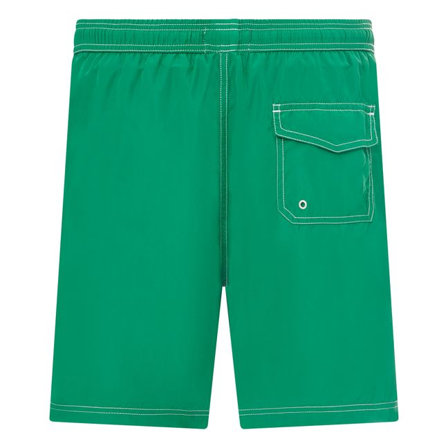 Men's Recycled Polyester Swim Shorts | Dark green