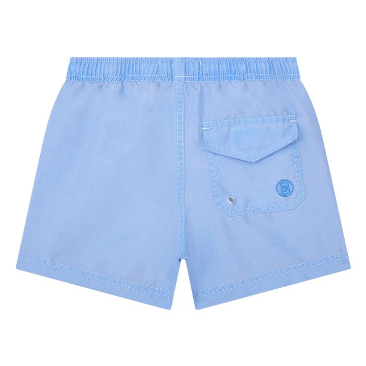 Pantaloncini da bagno sbiaditi da ragazzo | Azzurro- Immagine del prodotto n°1