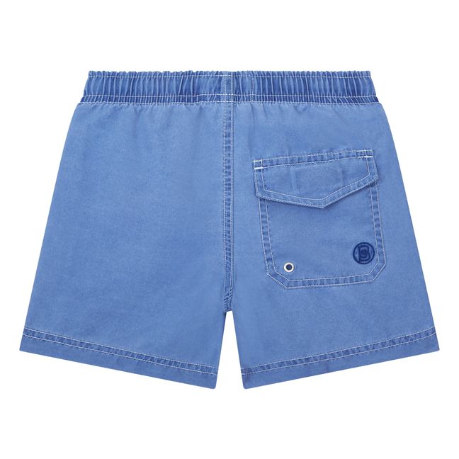 Short De Bain Garçon Délavé | Bleu jean
