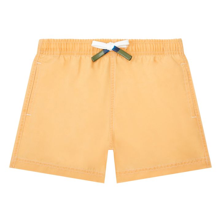 Shorts de baño desteñidos de niño | Amarillo- Imagen del producto n°0