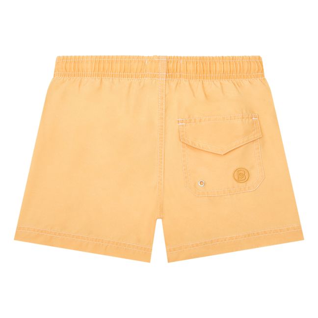 Short De Bain Garçon Délavé | Jaune