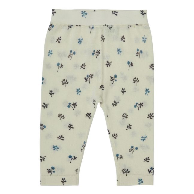Hose Baby Feinmaschig Bedruckt Merino Wolle | Seidenfarben