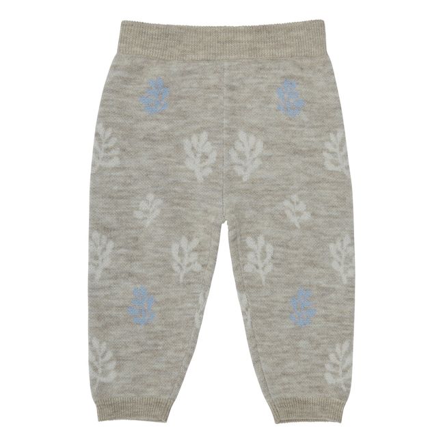 Pantalon Baby Jaquard Laine Merinos | Beige