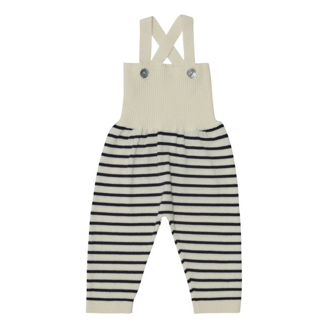 Salopette Baby Taille Haute Laine Merinos | Seidenfarben