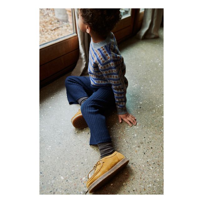 Pantalon Laine Merinos | Azul Rey