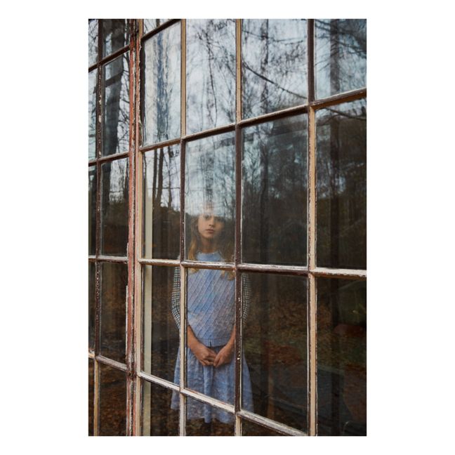 Pull Sans Manche Laine D'Agneau | Azul Cielo