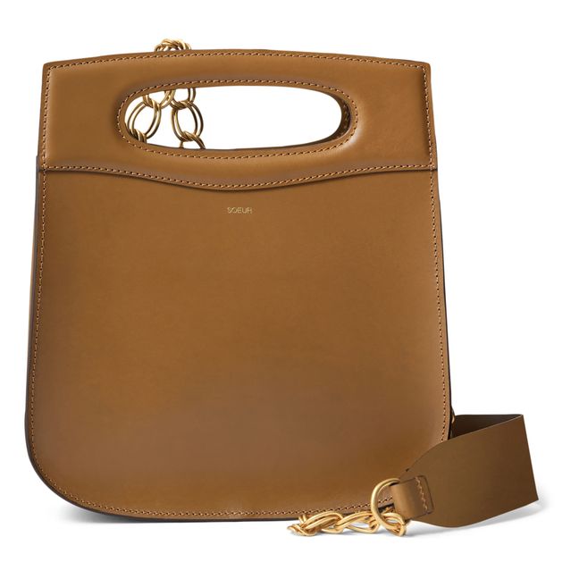 Cheri Leather Bag | Bronze