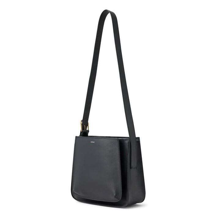 Bolso de piel Valence | Negro- Imagen del producto n°1