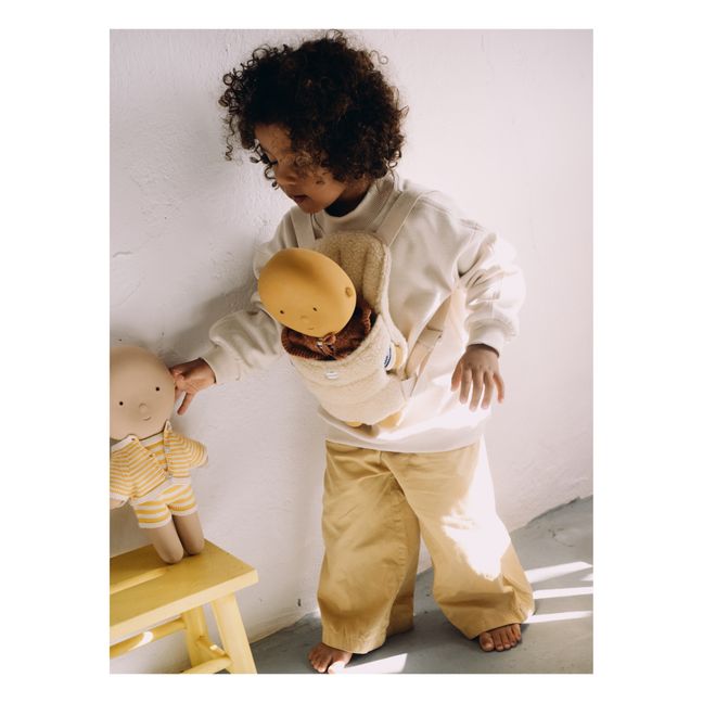 Gommu baby doll holder | Cream