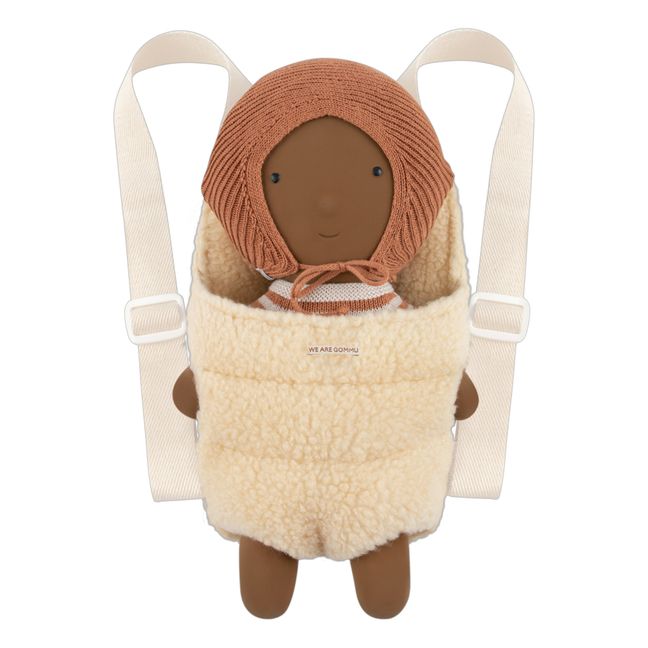 Gommu baby doll holder | Cream