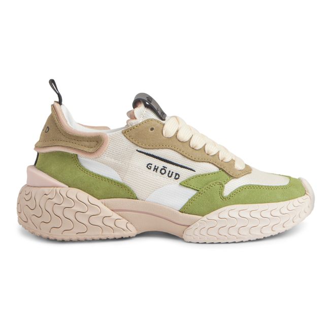 Baskets Tyre Mesh Suede | Vert