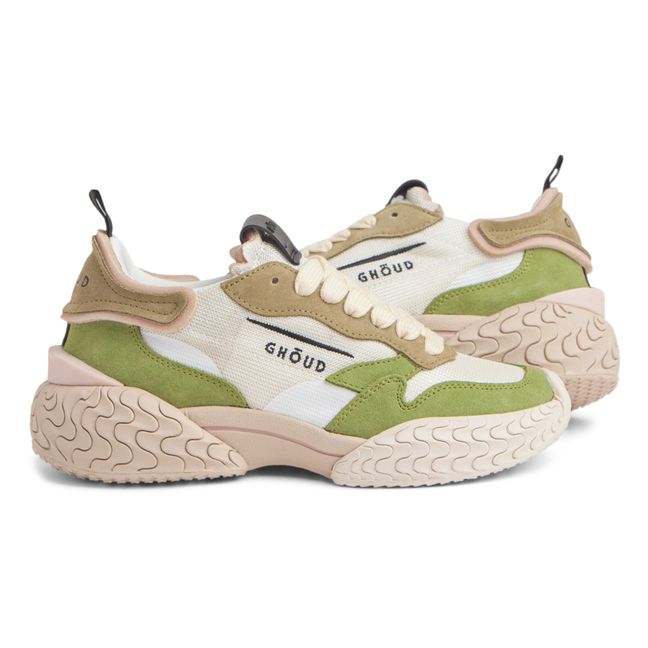 Baskets Tyre Mesh Suede | Vert