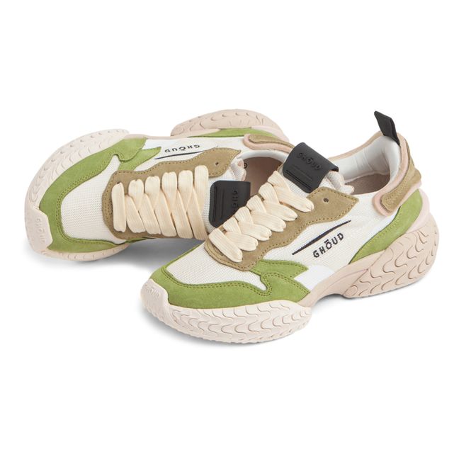 Baskets Tyre Mesh Suede | Vert