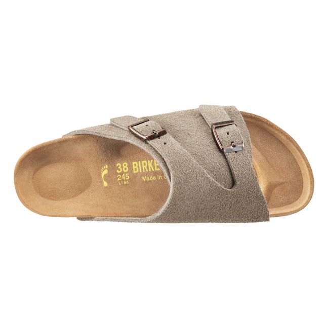 Sandales Zürich Chaussant Etroit | Taupe