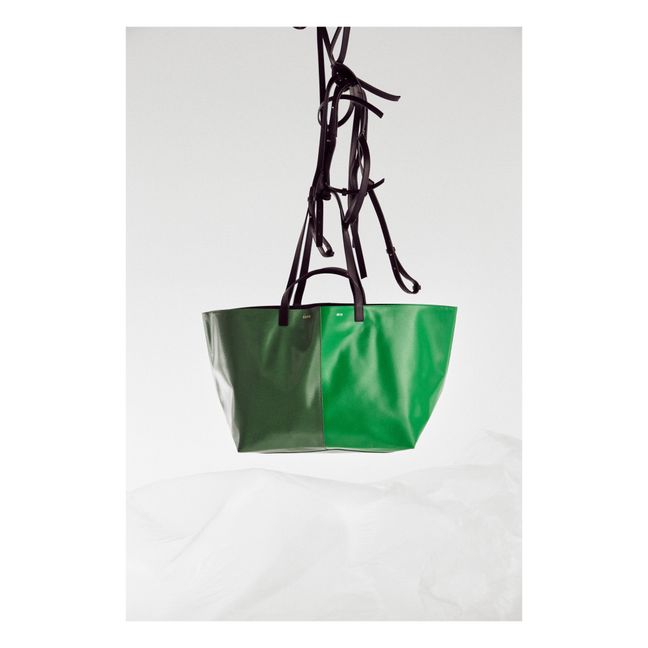 Cabas Zippé Le Pratique Medium | Green