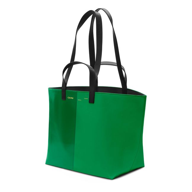 Cabas Zippé Le Pratique Small | Green