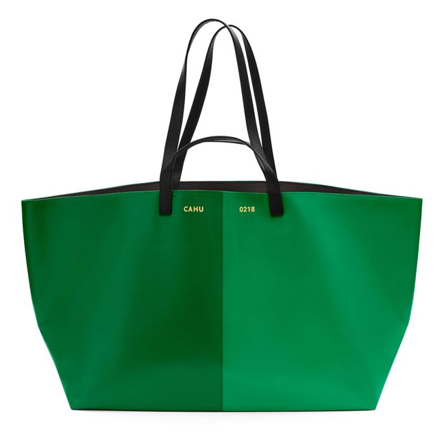 Cabas Zippé Le Pratique Large | Green