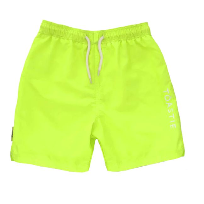 Anti-UV Bermuda Bathing Shorts | Lemon yellow