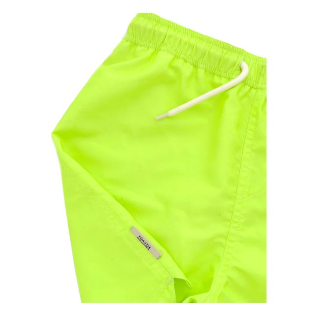 Anti-UV Bermuda Bathing Shorts | Lemon yellow