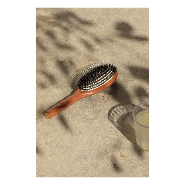 The Essential N°02 Hairbrush - Care & Detangling | Hopi Terracotta