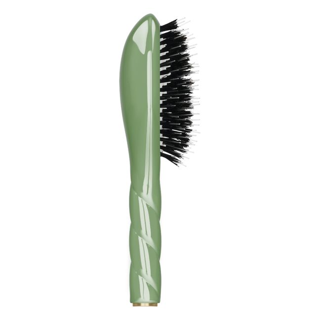 N°02 The Essential Petite Brush - Care & Detangling | Almond green