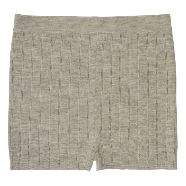 Short Rib Laine Mérinos - Collection Femme | Beige