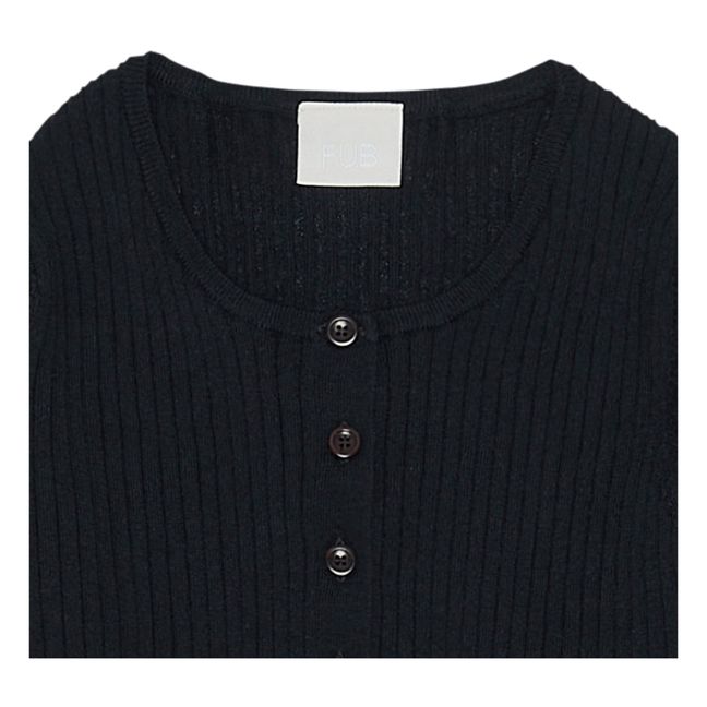 Kleid aus Merinowolle - Damenkollektion | Navy