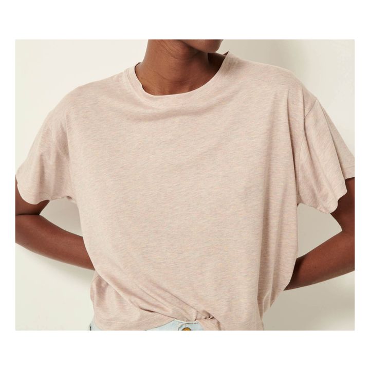 Too T shirt Pale pink