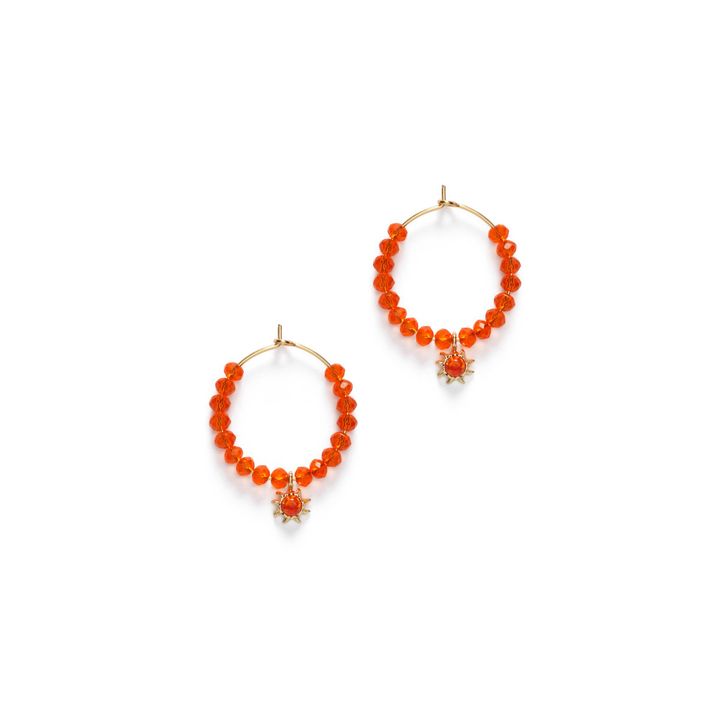 Tangerine Dream Earrings | Arancione- Immagine del prodotto n°3