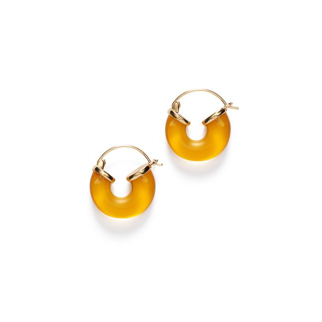 Boucles d'Oreilles Petit Swell | Ambre