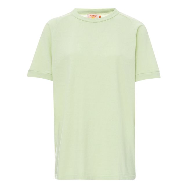 T-shirt Pua'ena Homme Coton Recyclé 260g | Vert pâle