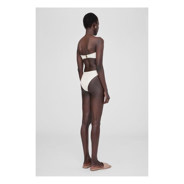 Maillot 1 Pièce Zahra Matières Recyclées | Crème