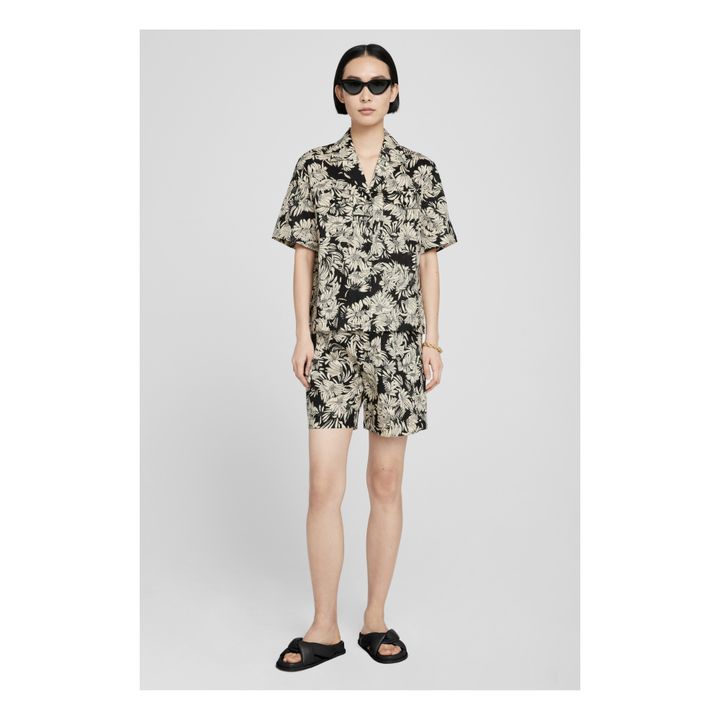 Kiva Leather Sandals | Nero- Immagine del prodotto n°1