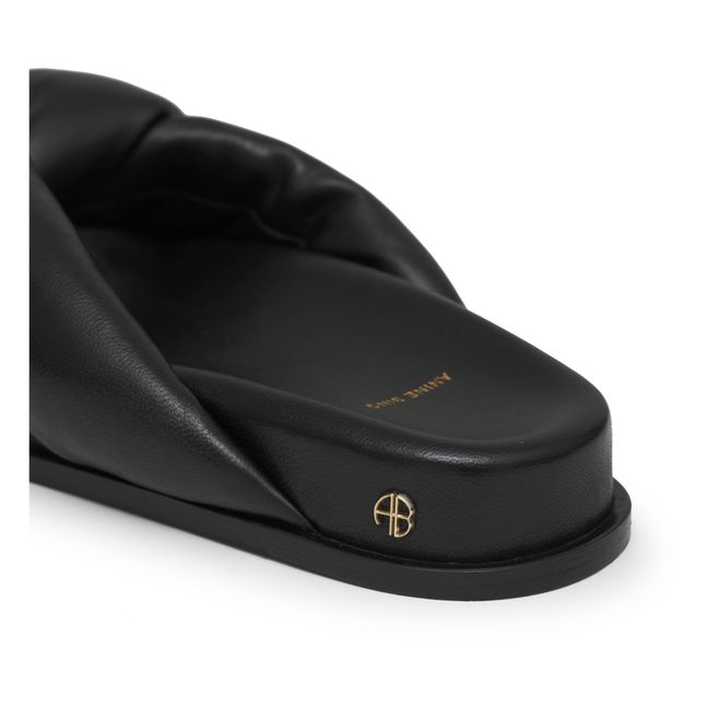 Kiva Leather Sandals | Negro