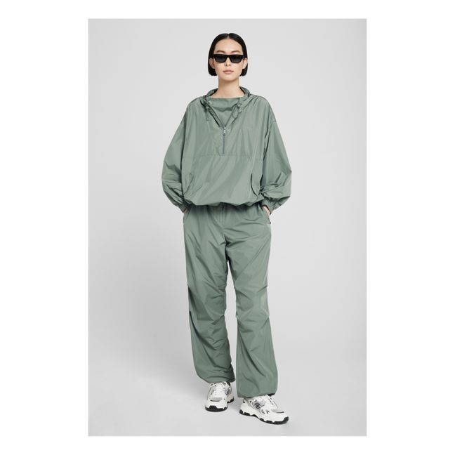 Ember Recycled material Windbreaker | Verde