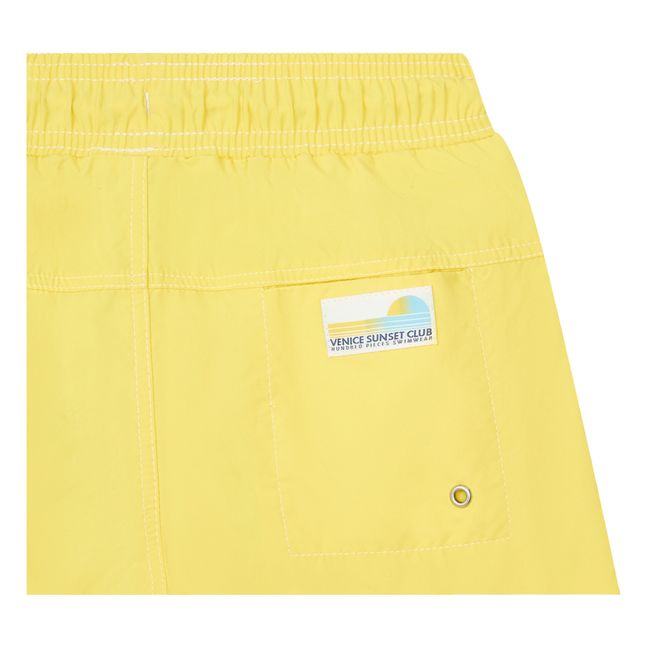 Mid-Length Swim Trunks | Yellow