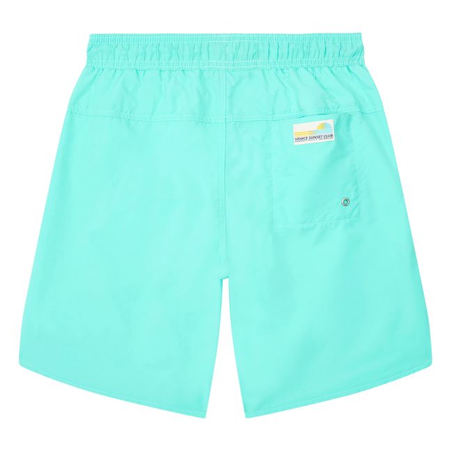 Mid-Length Swim Trunks | Green water