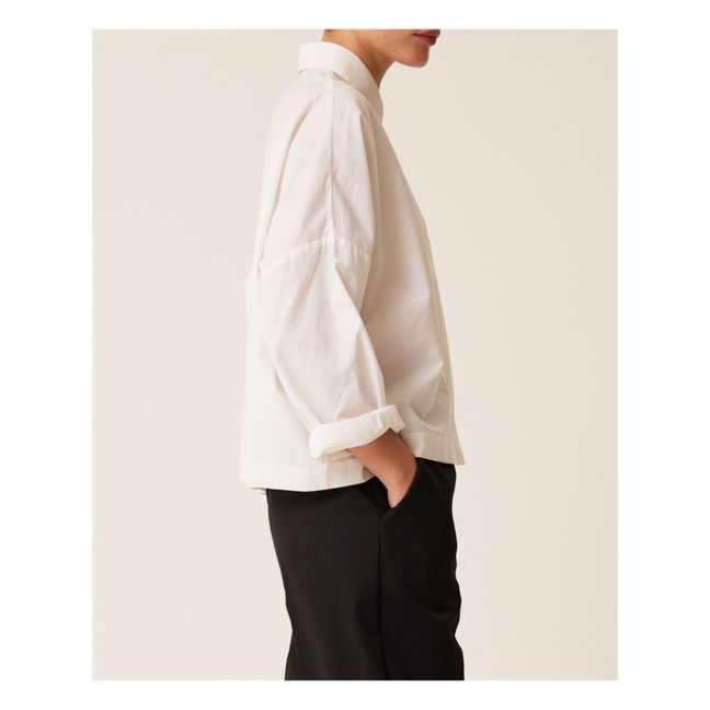 Chemise Wood Nova Popeline | Blanc