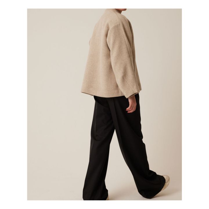 Bomber de lana Winnie Revolver | Beige- Imagen del producto n°1
