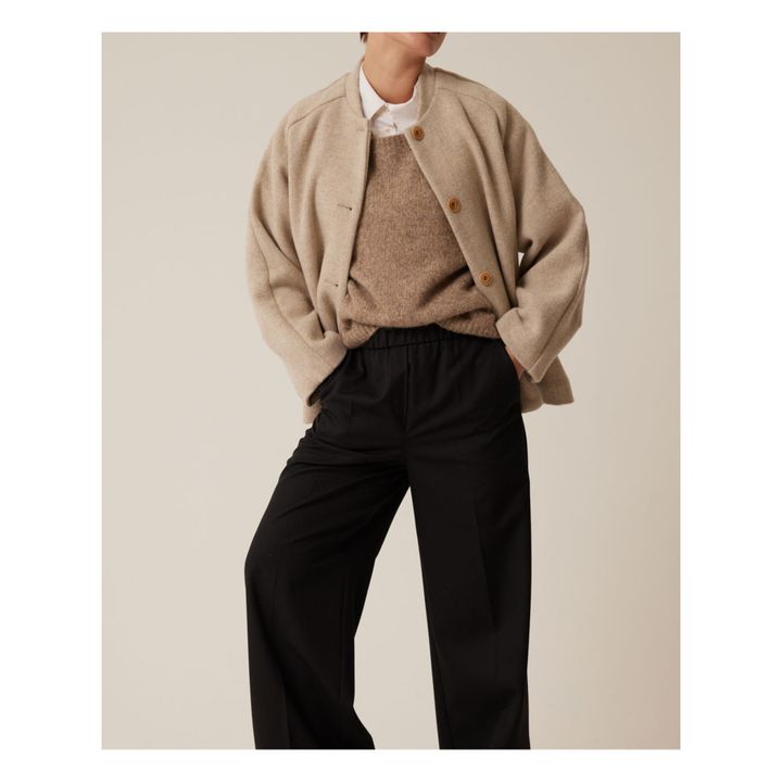 Bomber de lana Winnie Revolver | Beige- Imagen del producto n°3