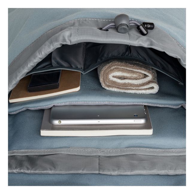 Rucksack dreifarbig | Hellblau