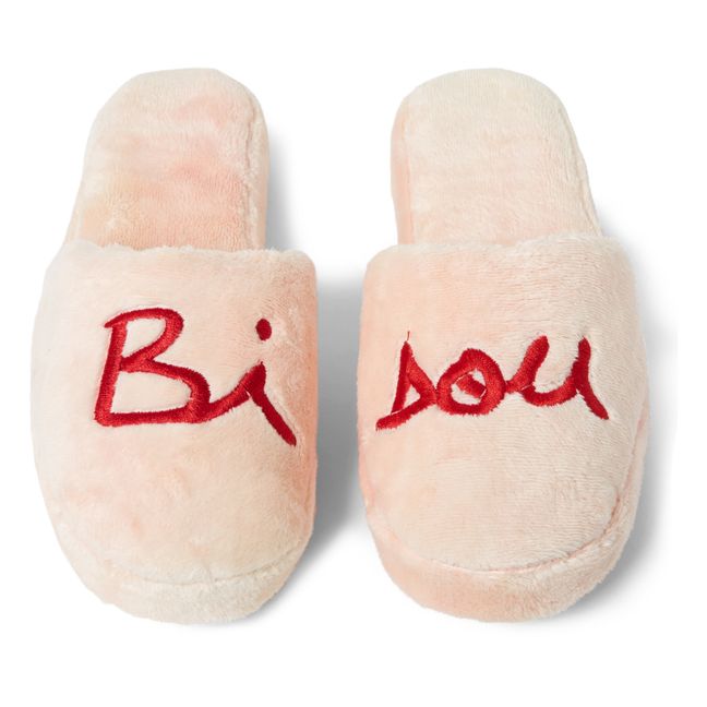 Chaussons Bisou - Collection Adulte | Rose