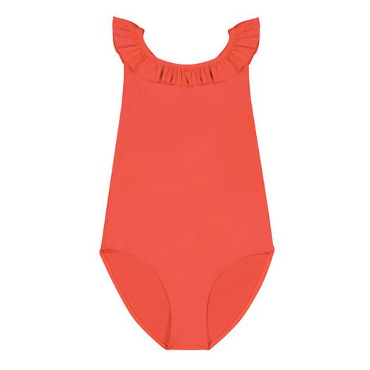 Alba Recycled Polyamide Swimsuit | Orange
