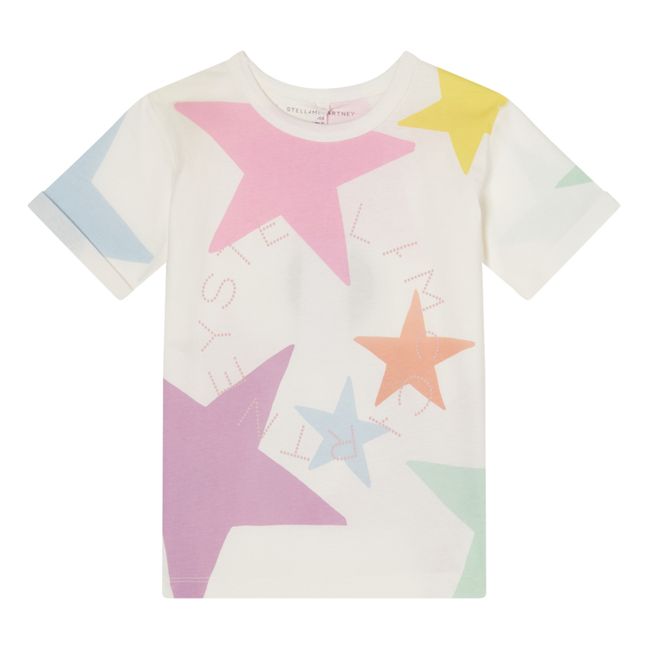 T-Shirt Sterne | Weiß